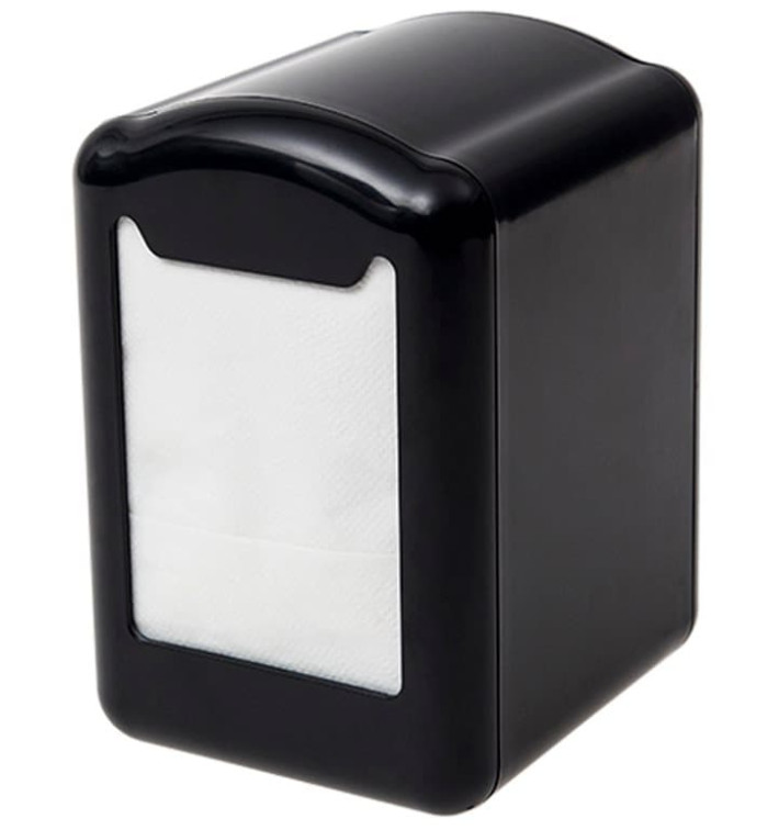 Dyspenser do Serwetek Plastikowe Czarni Mini Serwis 17x17 (1 Sztuk) Dyspenser do Serwetek Plastikowe Czarni Mini Serwis 17x17 (1 Sztuk)
