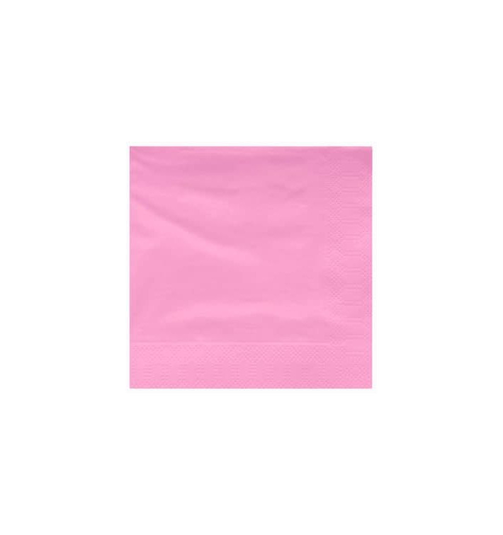 Serwetki Papierowe Ozdobne Różowe 40x40cm (1200 Sztuk) Serwetki Papierowe Ozdobne Różowe 40x40cm (1200 Sztuk)