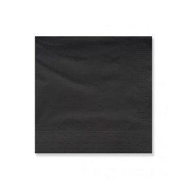 Serwetki Papierowe Ozdobne 25x25cm 2C Czarni (3400 Sztuk)