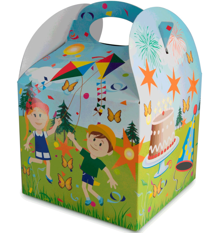 Kids Menu na Imprezę 131x131x115mm (25 Sztuk) Kids Menu na Imprezę 131x131x115mm (25 Sztuk)