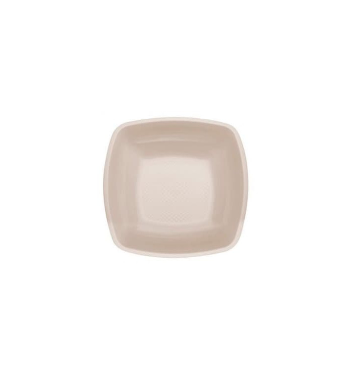 Talerz Plastikowe Głębokie Beżowy Square PP 180mm (300 Sztuk) Talerz Plastikowe Głębokie Beżowy Square PP 180mm (300 Sztuk)