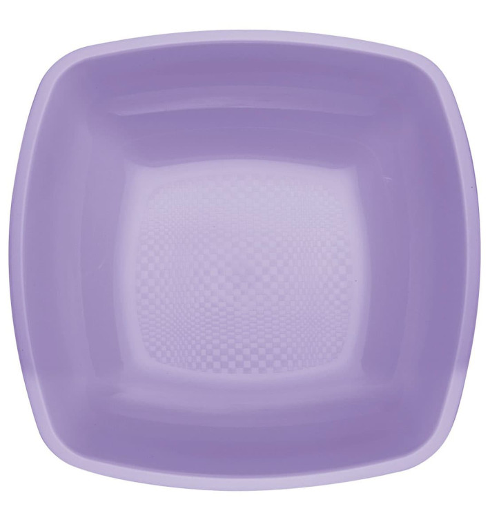 Talerz Plastikowe Głębokie Liliowa Square PP 180mm (300 Sztuk) Talerz Plastikowe Głębokie Liliowa Square PP 180mm (300 Sztuk)