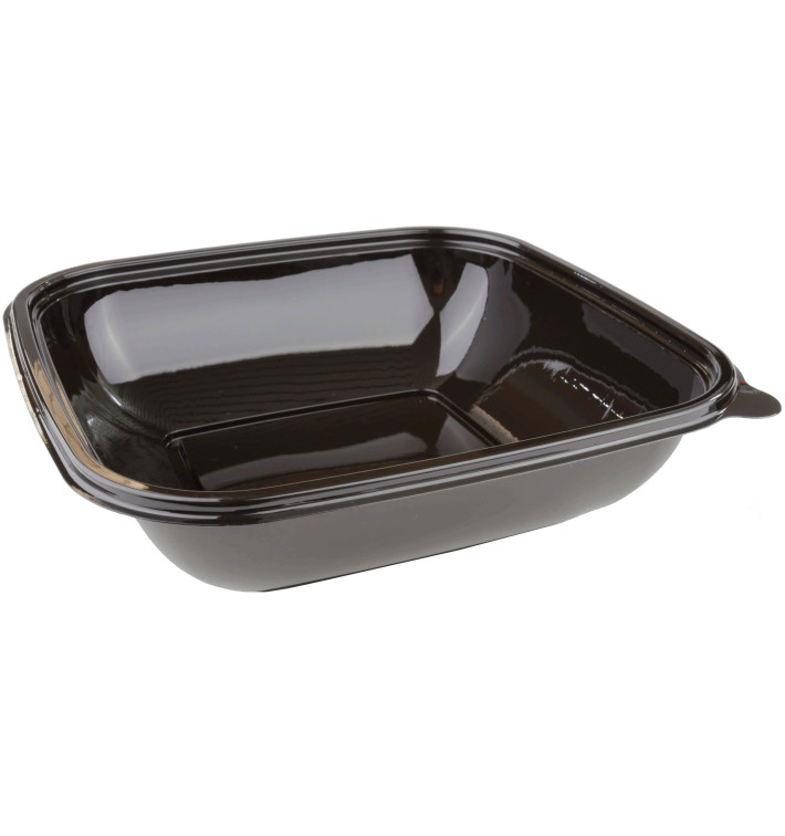 Miski Plastikowe Czarni PET 750ml 190x190x40mm (50 Sztuk) Miski Plastikowe Czarni PET 750ml 190x190x40mm (50 Sztuk)
