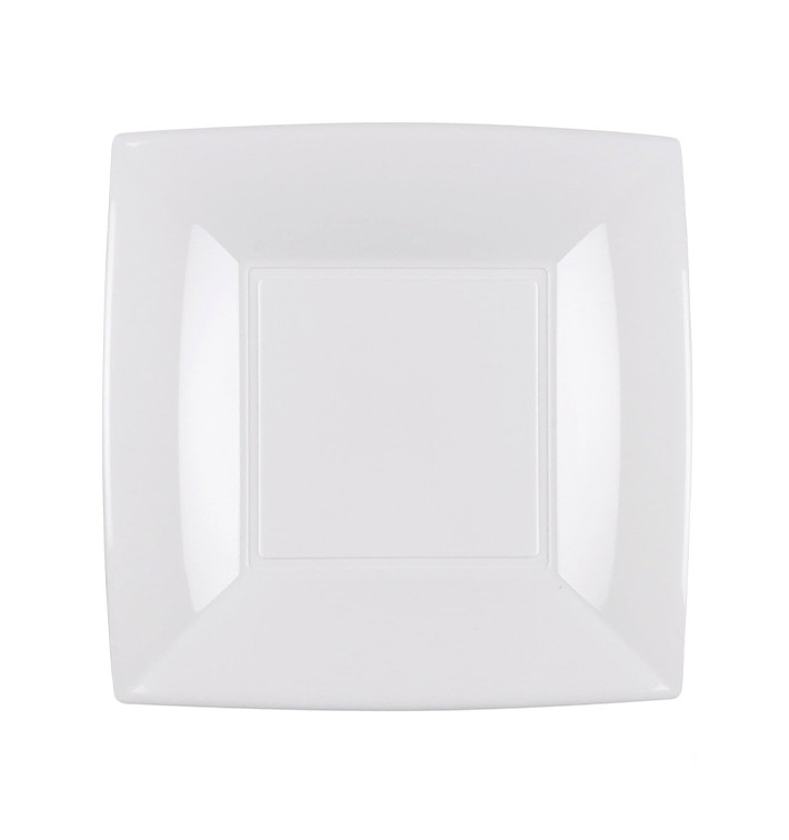 Talerz Plastikowe Płaski Białe Nice PP 180mm (25 Sztuk) Talerz Plastikowe Płaski Białe Nice PP 180mm (25 Sztuk)