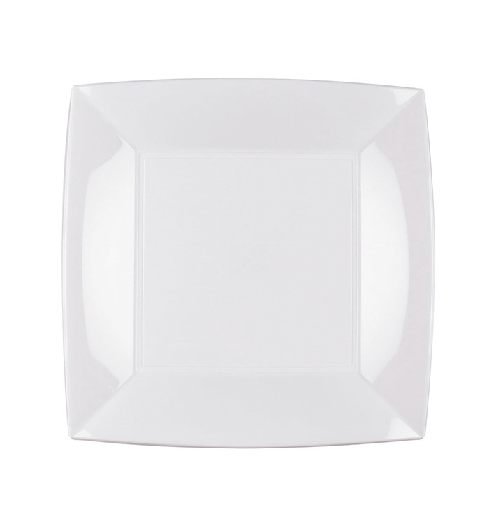 Talerz Plastikowe Płaski Białe Nice PP 230mm (25 Sztuk) Talerz Plastikowe Płaski Białe Nice PP 230mm (25 Sztuk)
