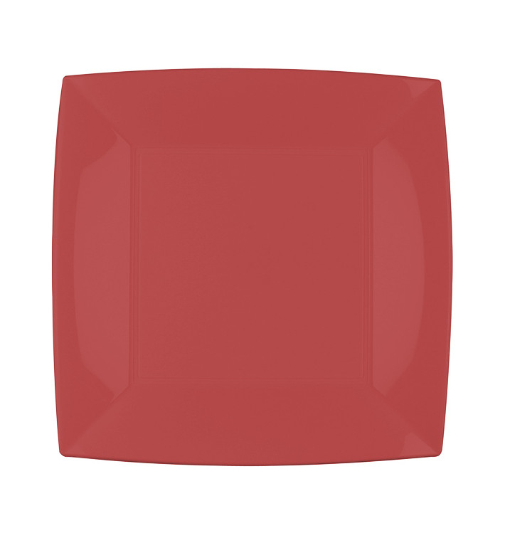 Talerz Plastikowe Płaski Fuchsia Nice PP 290mm (144 Sztuk)