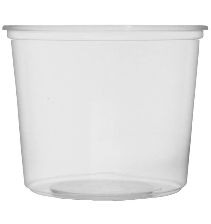Miski Plastikowe Przezroczyste 400ml Ø10,5cm (100 Sztuk) Miski Plastikowe Przezroczyste 400ml Ø10,5cm (100 Sztuk)