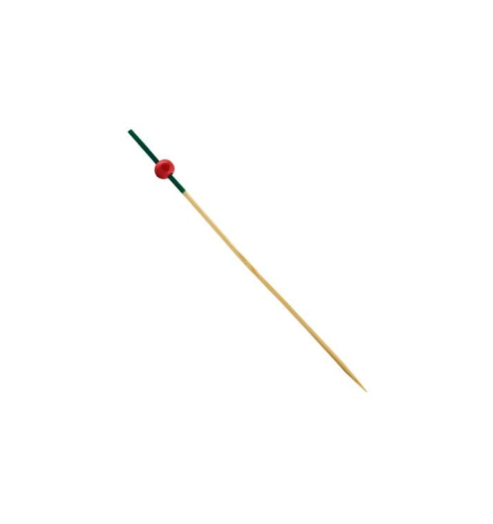 Szpikulce do Mięsa Bambusowe "Portugalia" Zielone i Czerwerne 120mm (200 Sztuk) Szpikulce do Mięsa Bambusowe "Portugalia" Zielone i Czerwerne 120mm (200 Sztuk)