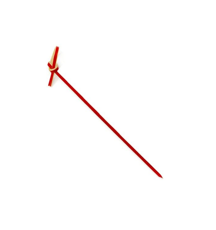 Szpikulce do Mięsa Bambusowe "Lasso" Czerwerne 180mm (5000 Sztuk) Szpikulce do Mięsa Bambusowe "Lasso" Czerwerne 180mm (5000 Sztuk)