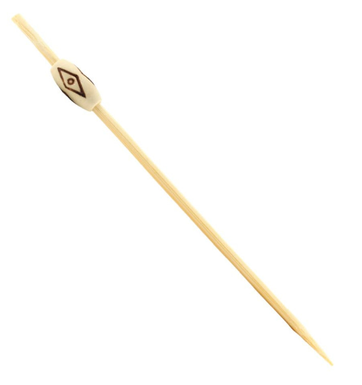 Szpikulce do Mięsa Bambusowe Etniczne 120mm (5000 Sztuk) Szpikulce do Mięsa Bambusowe Etniczne 120mm (5000 Sztuk)