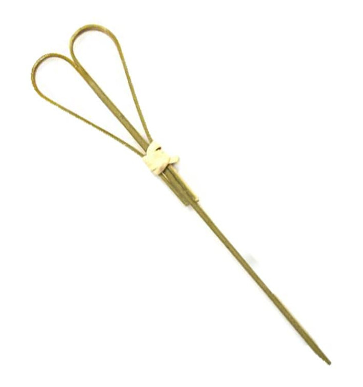 Szpikulce do Mięsa Bambusowe "Cuore" Zielone Naturalne 120mm (200 Sztuk) Szpikulce do Mięsa Bambusowe "Cuore" Zielone Naturalne 120mm (200 Sztuk)