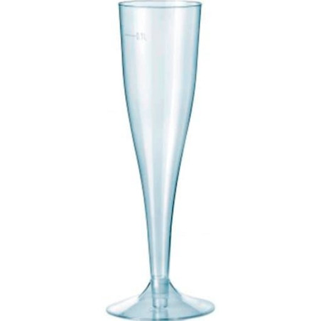 Kieliszki Premium Plastikowe do Wina Musującego i Wino 115ml 1P (10 Sztuk)