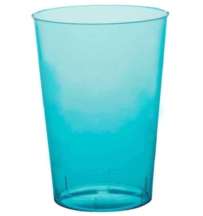 Kubki Plastikowe Księżyc Turkusowe Przezroczyste PS 230ml (50 Sztuk) Kubki Plastikowe Księżyc Turkusowe Przezroczyste PS 230ml (50 Sztuk)