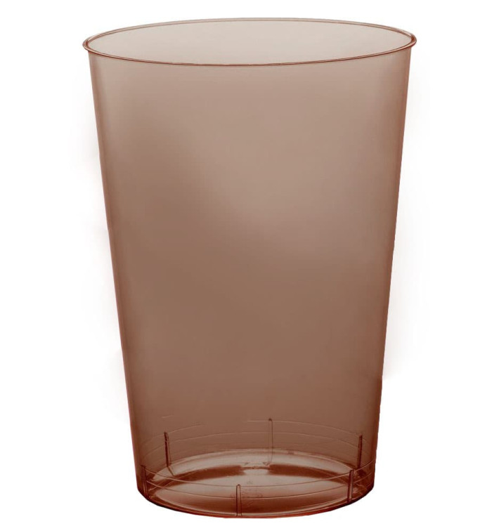 Kubki Plastikowe Księżyc Brązowe Przezroczyste PS 230ml (1000 Sztuk) Kubki Plastikowe Księżyc Brązowe Przezroczyste PS 230ml (1000 Sztuk)