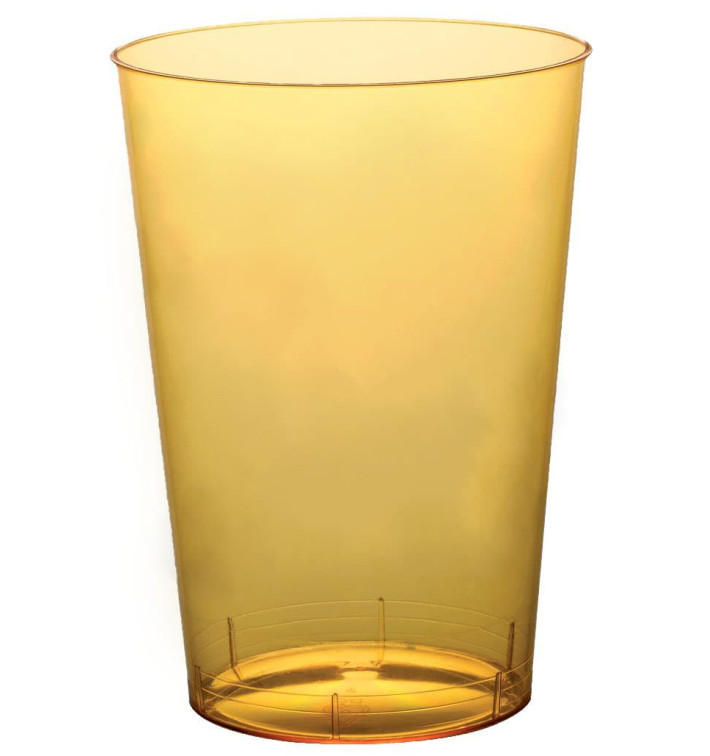 Kubki Plastikowe Księżyc Żółty Przezroczyste PS 230ml (50 Sztuk) Kubki Plastikowe Księżyc Żółty Przezroczyste PS 230ml (50 Sztuk)