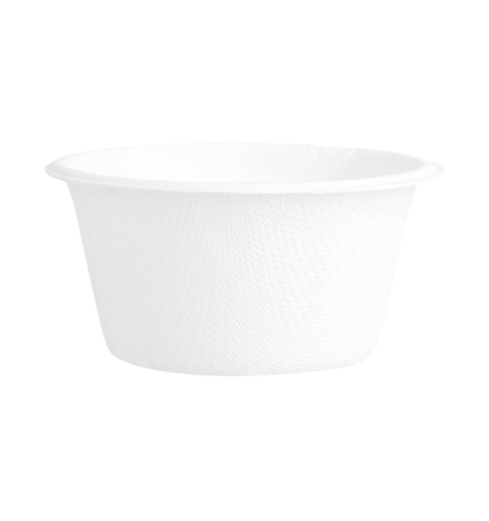 Miski Trzciny Cukrowej Białe 55ml (1000 Sztuk) Miski Trzciny Cukrowej Białe 55ml (1000 Sztuk)