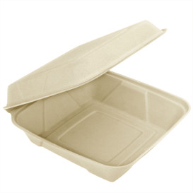 Opakowania MenuBox Trzciny Cukrowej 225x225x75mm (200 Sztuk)