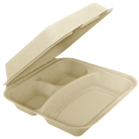 Opakowania MenuBox Trzciny Cukrowej 3C 250x250x75mm (50 Sztuk)