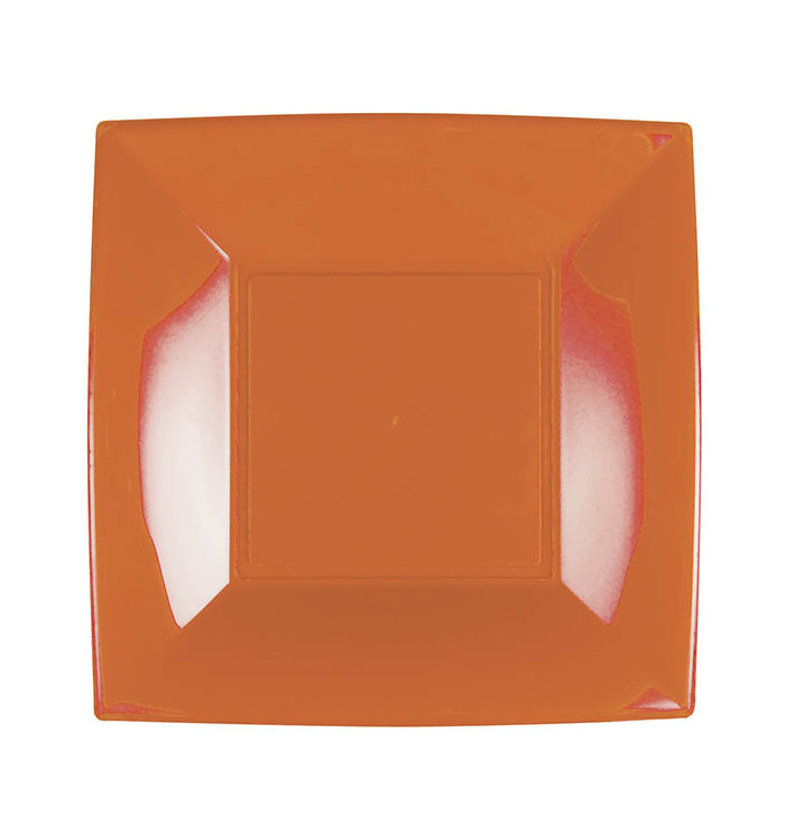 Talerz Plastikowe Płaski Orange Nice PP 180mm (25 Sztuk) Talerz Plastikowe Płaski Orange Nice PP 180mm (25 Sztuk)