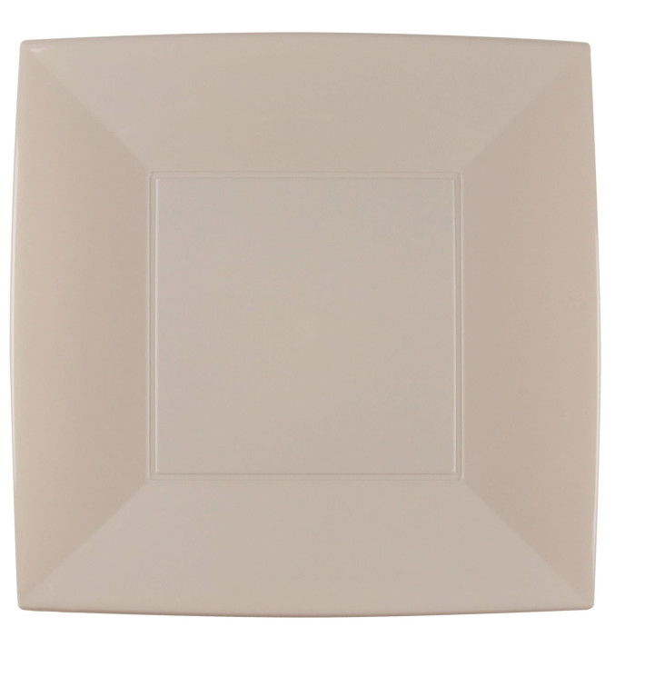 Talerz Plastikowe Płaski Beżowy Nice PP 290mm (144 Sztuk) Talerz Plastikowe Płaski Beżowy Nice PP 290mm (144 Sztuk)