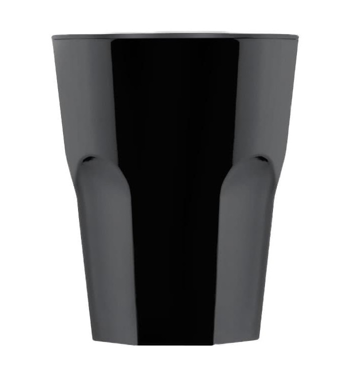 Kubki Wielokrotnego Użytku SAN Rox Czarni 300ml (120 Sztuk) Kubki Wielokrotnego Użytku SAN Rox Czarni 300ml (120 Sztuk)