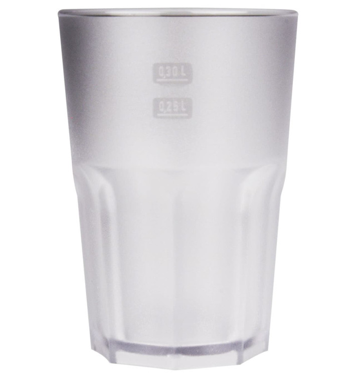Kubki Wielokrotnego Użytku SAN Frost Przezroczyste 400 ml (5 Sztuk) Kubki Wielokrotnego Użytku SAN Frost Przezroczyste 400 ml (5 Sztuk)