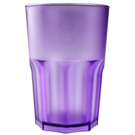 Kubki Wielokrotnego Użytku SAN Frost Liliowa 400 ml (5 Sztuk)