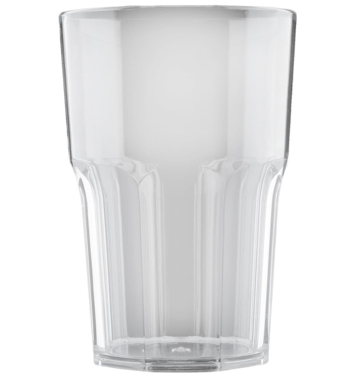 Kubki Wielokrotnego Użytku SAN "Granity" Przezroczyste 400 ml (75 Sztuk) Kubki Wielokrotnego Użytku SAN "Granity" Przezroczyste 400 ml (75 Sztuk)