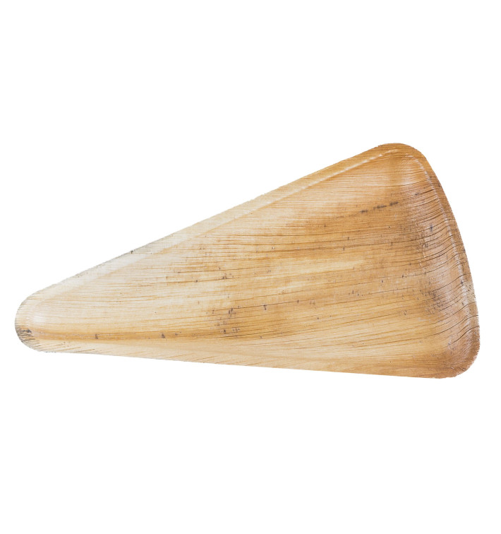 Talerz Liści Palmowych Trójkątny 25,5x14,5cm (100 Sztuk) Talerz Liści Palmowych Trójkątny 25,5x14,5cm (100 Sztuk)