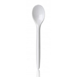 Łyżeczki Plastikowe Luxuri Białe 123 mm (2000 Sztuk)