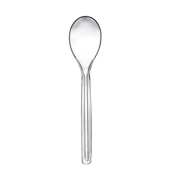 Łyżka rilla Plastikowe Easy PS Przezroczyste 120mm (50 Sztuk) Łyżka rilla Plastikowe Easy PS Przezroczyste 120mm (50 Sztuk)