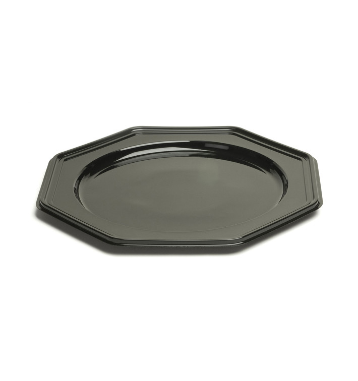 Podtalerz Plastikowy PET Ośmioboczny Czarni 30 cm (50 Sztuk) Podtalerz Plastikowy PET Ośmioboczny Czarni 30 cm (50 Sztuk)