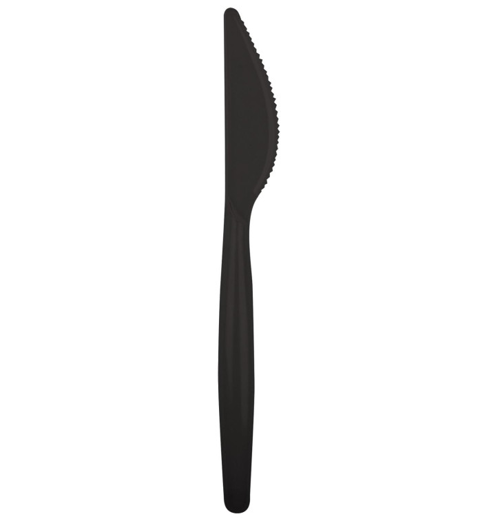 Nóż Plastikowi Easy PS Czarni 185mm (20 Sztuk) Nóż Plastikowi Easy PS Czarni 185mm (20 Sztuk)
