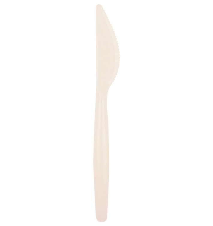 Nóż Plastikowi Easy PS Kremowy 185mm (500 Sztuk) Nóż Plastikowi Easy PS Kremowy 185mm (500 Sztuk)