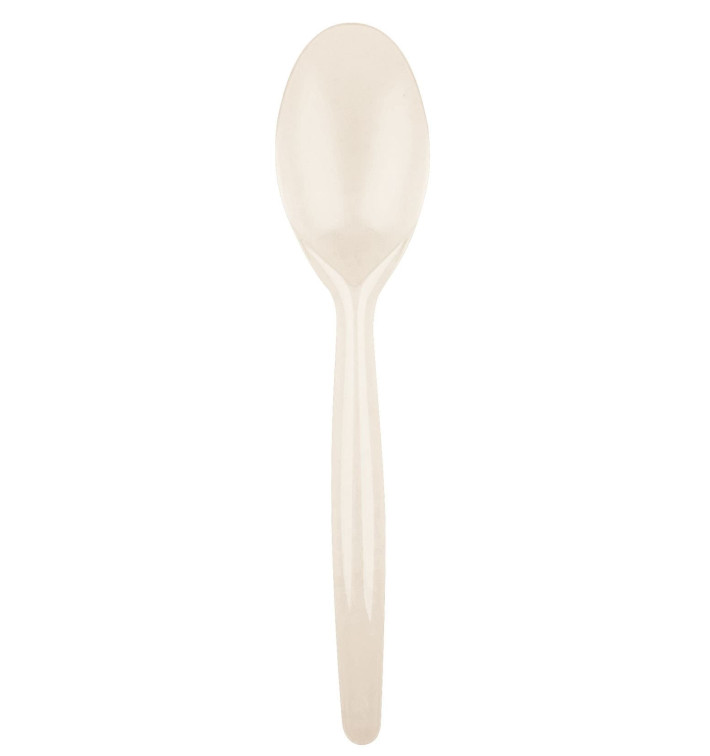 Łyżka Plastikowe Easy PS Kremowy 185 mm (500 Sztuk) Łyżka Plastikowe Easy PS Kremowy 185 mm (500 Sztuk)