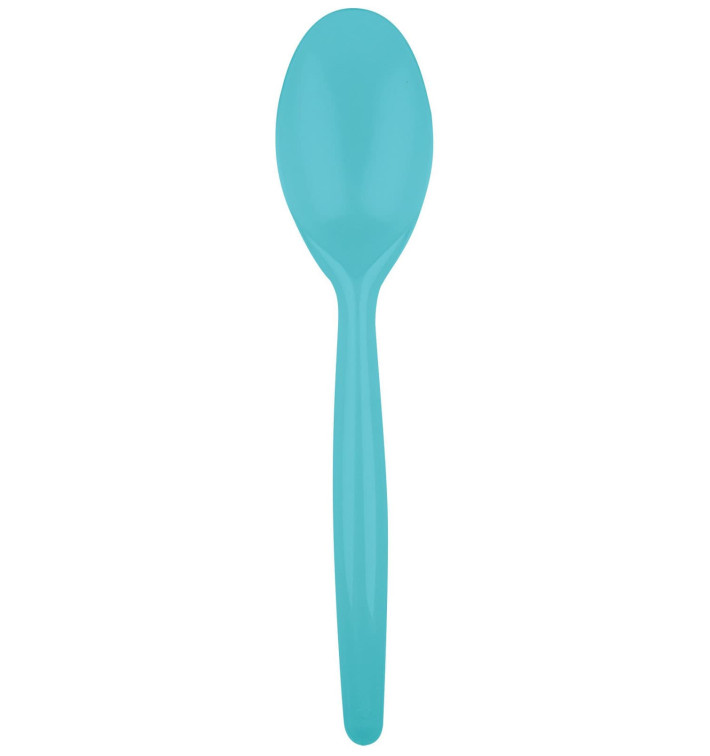 Łyżka Plastikowe Easy PS Turkusowe 185 mm (500 Sztuk) Łyżka Plastikowe Easy PS Turkusowe 185 mm (500 Sztuk)