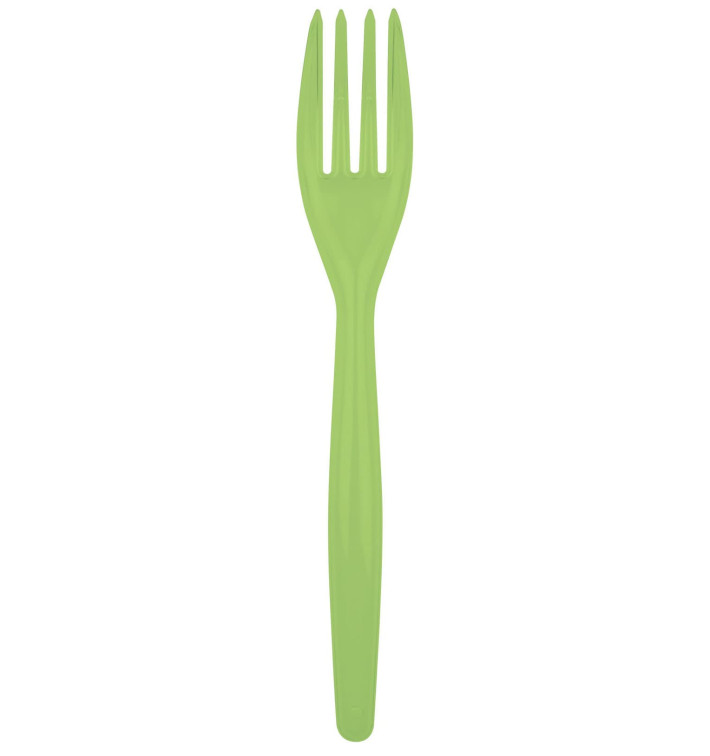 Widelczyki Plastikowe Easy PS Zielony Limonka 180mm (20 Sztuk) Widelczyki Plastikowe Easy PS Zielony Limonka 180mm (20 Sztuk)