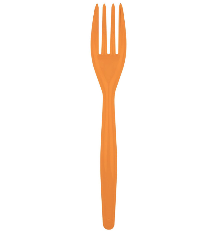 Widelczyki Plastikowe Easy PS Orange 180mm (20 Sztuk) Widelczyki Plastikowe Easy PS Orange 180mm (20 Sztuk)