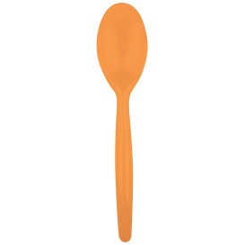 Łyżka Plastikowe Easy PS Orange 185 mm (20 Sztuk)