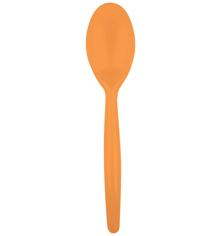 Łyżka Plastikowe Easy PS Orange 185 mm (20 Sztuk) Łyżka Plastikowe Easy PS Orange 185 mm (20 Sztuk)