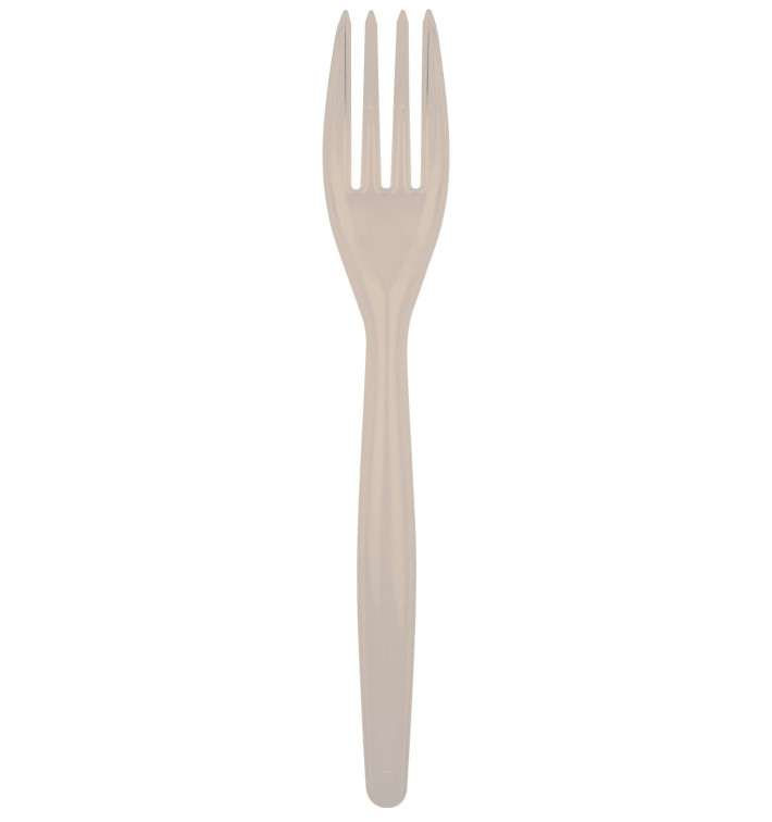 Widelczyki Plastikowe Easy PS Beżowy 180mm (20 Sztuk) Widelczyki Plastikowe Easy PS Beżowy 180mm (20 Sztuk)
