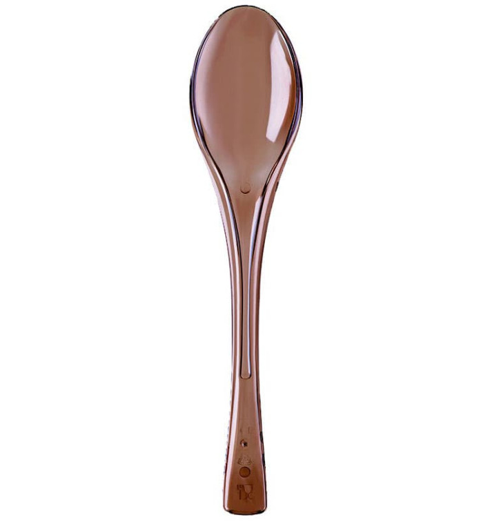 Łyżka Plastikowe Fly Brązowe Przezroczyste 145mm (50 Sztuk) Łyżka Plastikowe Fly Brązowe Przezroczyste 145mm (50 Sztuk)