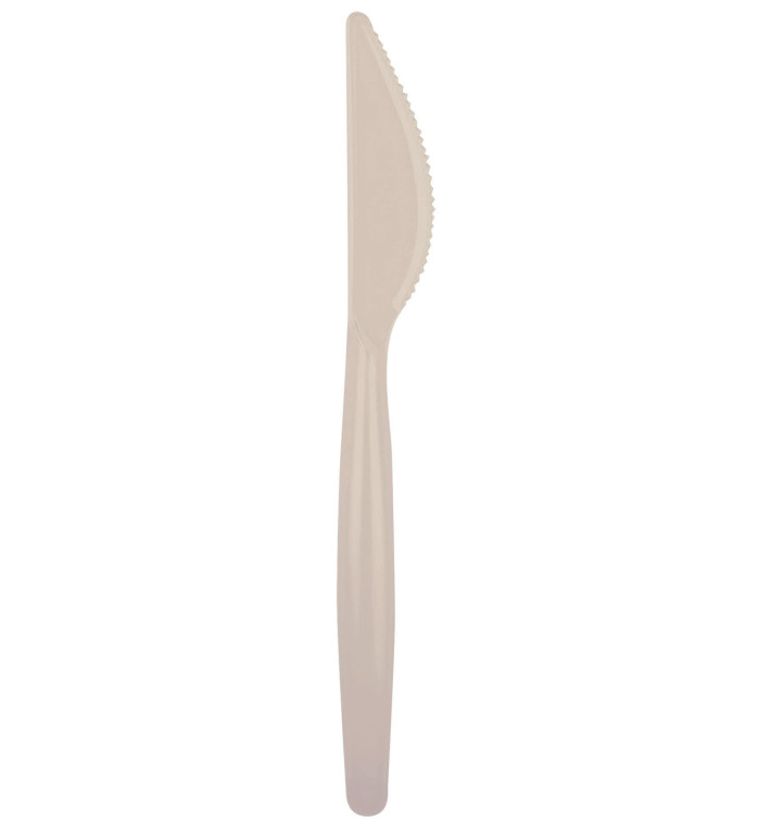 Nóż Plastikowi Easy PS Beżowy 185mm (20 Sztuk) Nóż Plastikowi Easy PS Beżowy 185mm (20 Sztuk)