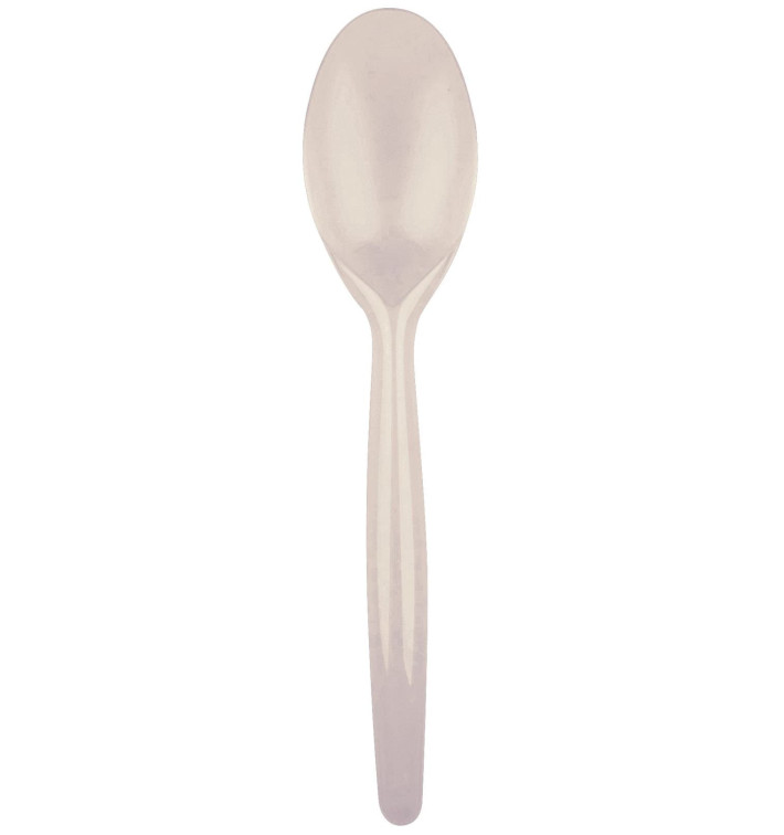 Łyżka Plastikowe Easy PS Beżowy 185 mm (20 Sztuk) Łyżka Plastikowe Easy PS Beżowy 185 mm (20 Sztuk)