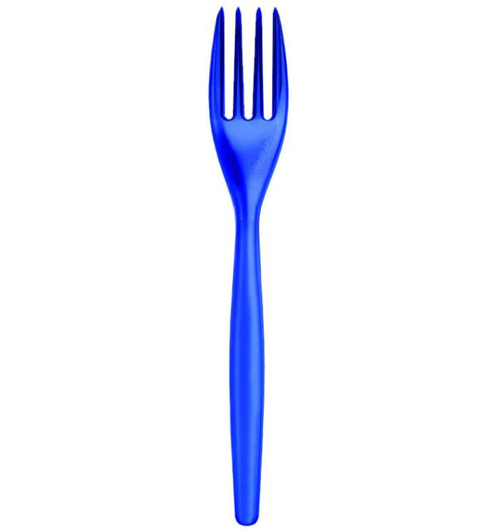 Widelczyki Plastikowe Easy PS Niebieski Przezroczyste 180mm (20 Sztuk) Widelczyki Plastikowe Easy PS Niebieski Przezroczyste 180mm (20 Sztuk)