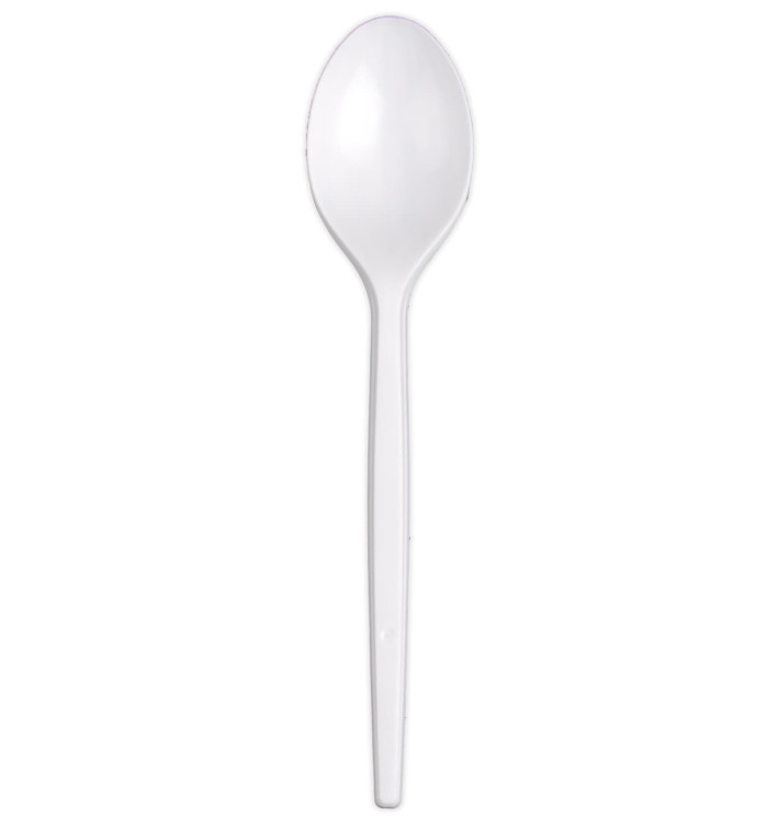 Łyżka Plastikowe Next Białe 165 mm (1500 Sztuk) Łyżka Plastikowe Next Białe 165 mm (1500 Sztuk)