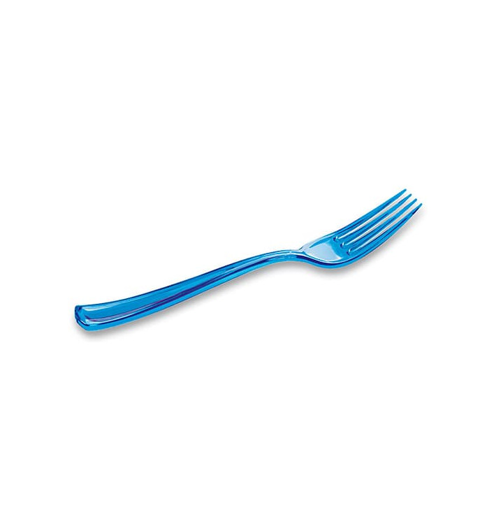Widelczyki Plastikowe Premium Turkusowe 190mm (180 Sztuk) Widelczyki Plastikowe Premium Turkusowe 190mm (180 Sztuk)