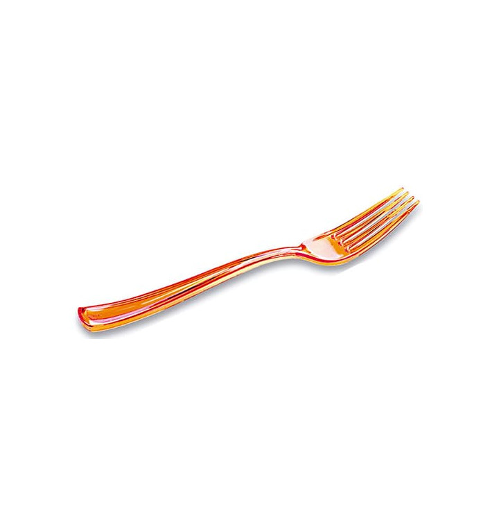 Widelczyki Plastikowe Premium Orange 190mm (10 Sztuk) Widelczyki Plastikowe Premium Orange 190mm (10 Sztuk)