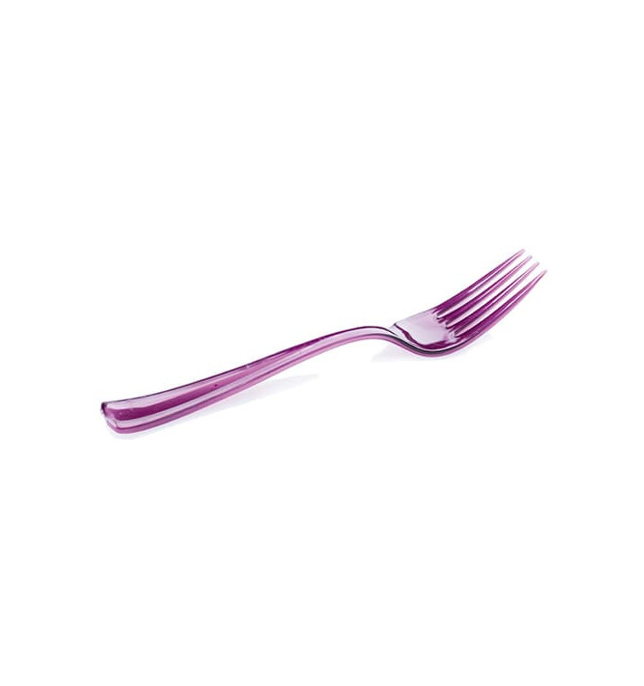 Widelczyki Plastikowe Premium Bakłażan 190mm (180 Sztuk) Widelczyki Plastikowe Premium Bakłażan 190mm (180 Sztuk)