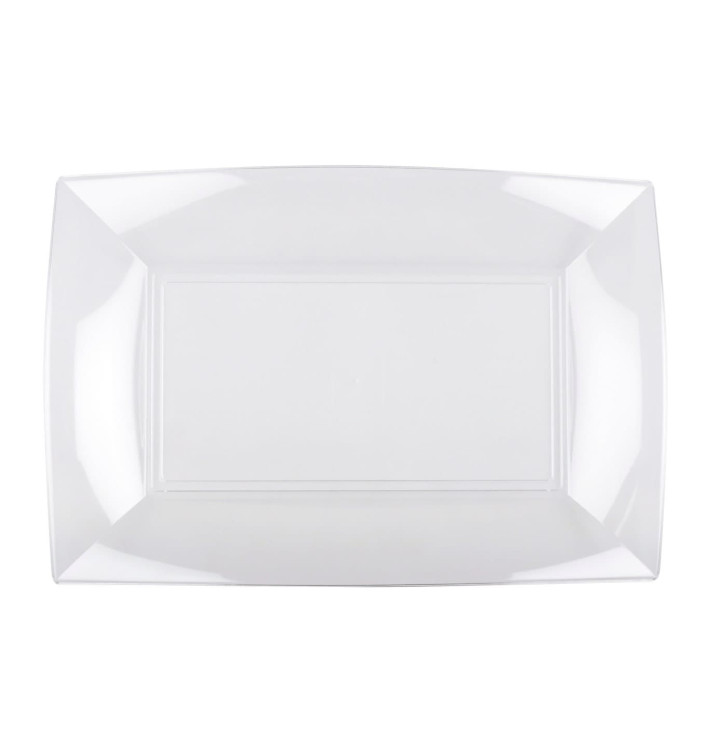 Tacki Plastikowe Przezroczyste Nice PS 280x190mm (12 Sztuk) Tacki Plastikowe Przezroczyste Nice PS 280x190mm (12 Sztuk)